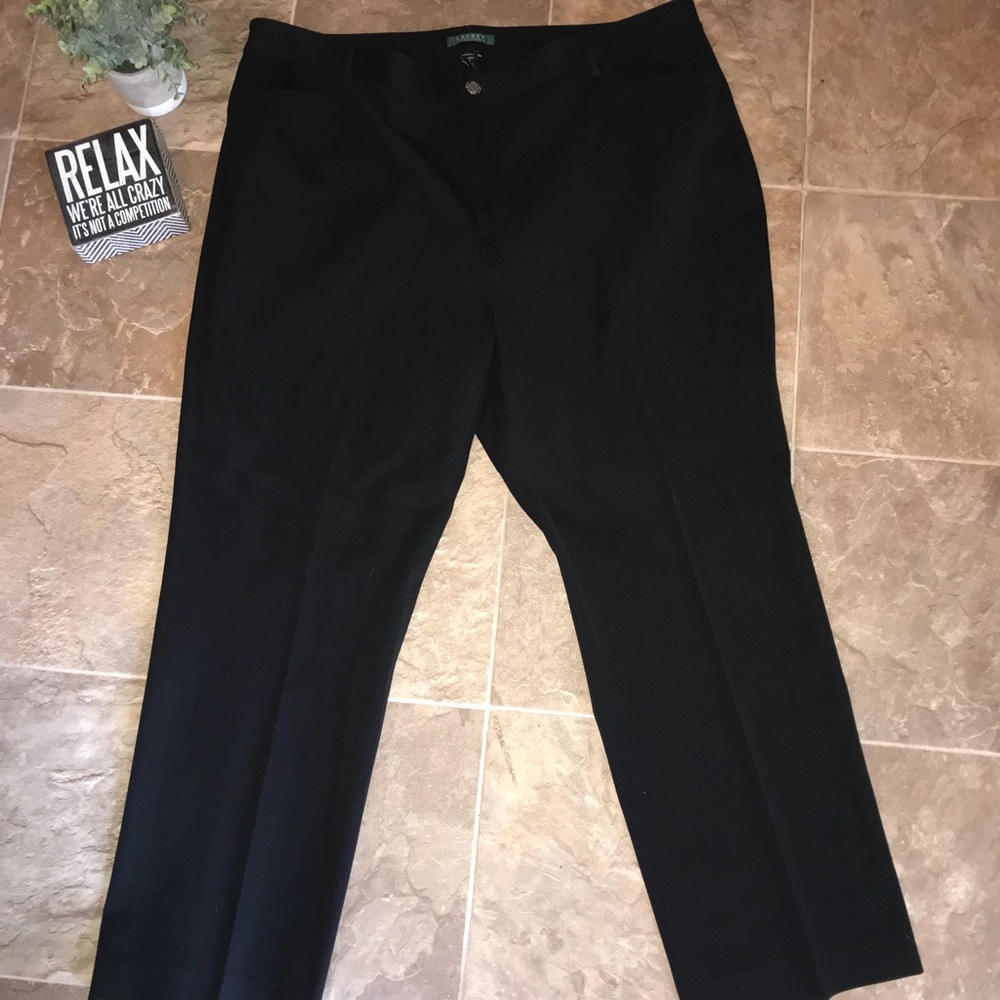 Lauren by Ralph Lauren Black Pant size 22w